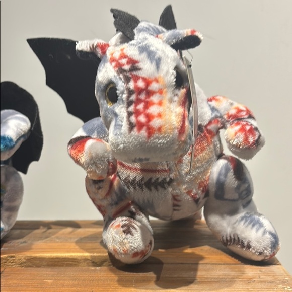 Black and Red Stuffed Animal Plush Toy - Picture 2 of 11